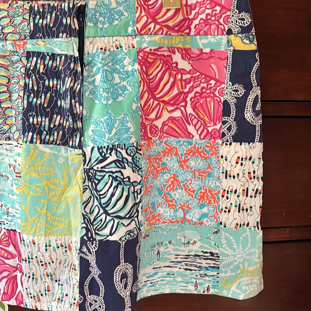 Lilly Pulitzer Skort Multi Sailor Patch Print - image 6